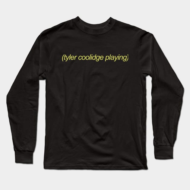 (TCP-FRONT+BACK) Long Sleeve T-Shirt by tylercoolidge